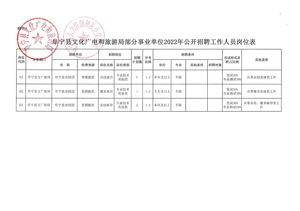 桥西区文化广电体育和旅游局招聘公告详解