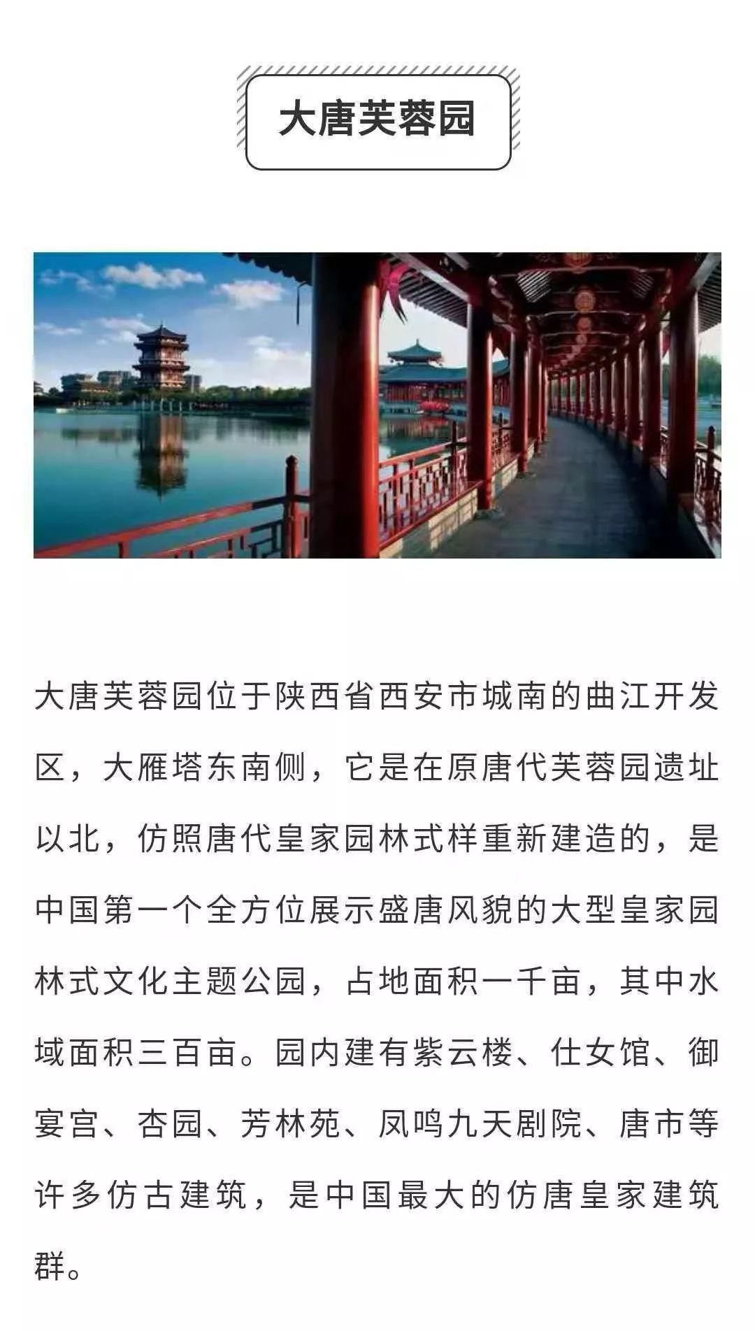 西安大雁塔-大唐芙蓉园景区游玩攻略大全